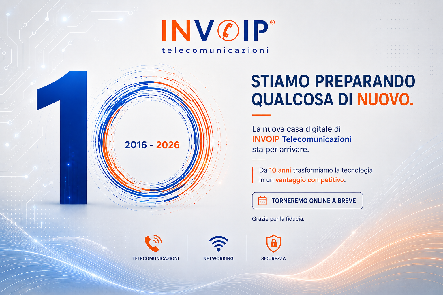 INVOIP Telecomunicazioni - Stiamo preparando qualcosa di nuovo